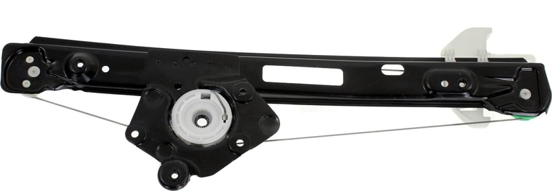 Power Rear Window Regulator for Ford Focus 2000-2007, Left (Driver), Without Motor, Suitable for 4-Door/5-Door, Replacement