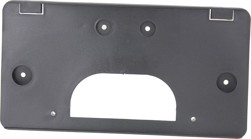 Front License Plate Bracket for GMC Sierra 2003-2007, Textured Black, Fits 2007 Classic, Replacement