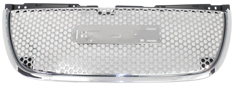 Grille for 2007-2014 Yukon, GMC Denali Model, Chrome Shell and Insert, Replacement