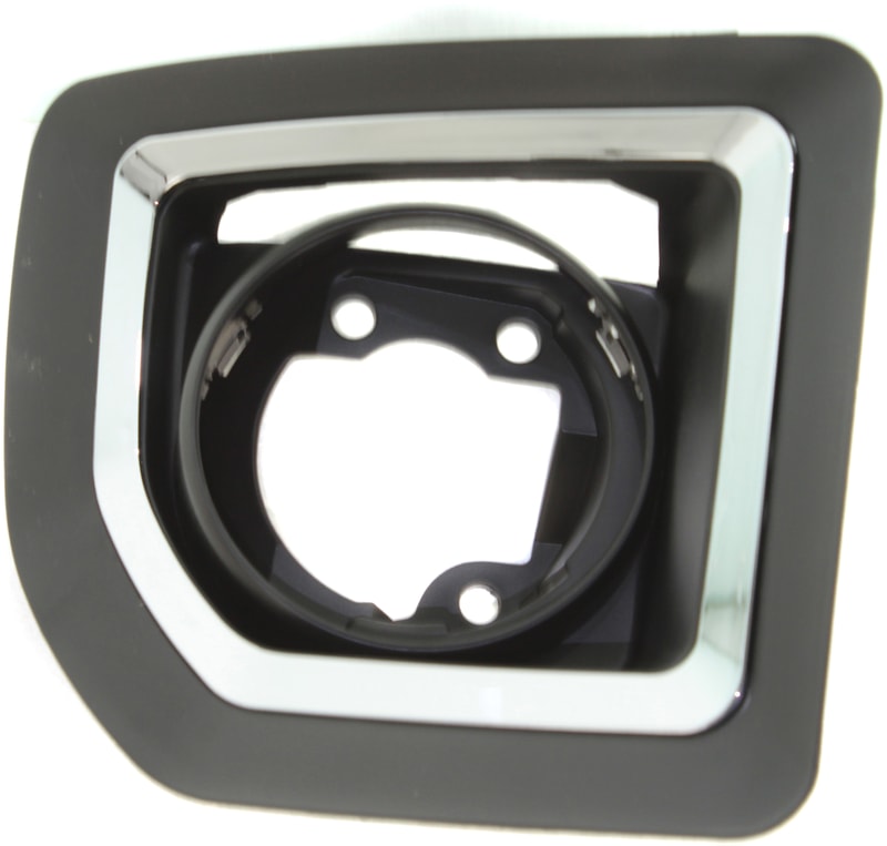 Front Fog Light Molding for GMC SIERRA 2500 HD/3500 HD 2015-2019, Right (Passenger), Textured Black, Replacement