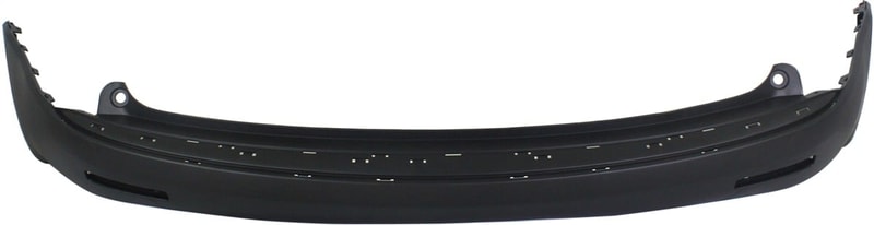 Rear Bumper Cover for GMC Acadia 2007-2012, Textured, Without Parking Aid Sensor Holes, Excludes Denali Model, Replacement