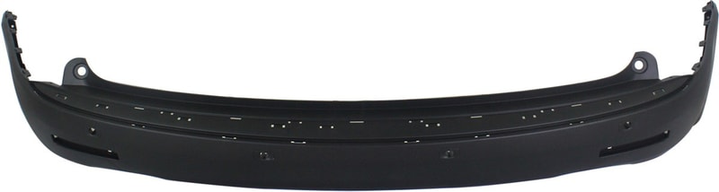 Rear Bumper Cover for GMC Acadia 2007-2012, Textured, with Parking Aid Sensor Holes, Excluding Denali Model, Replacement