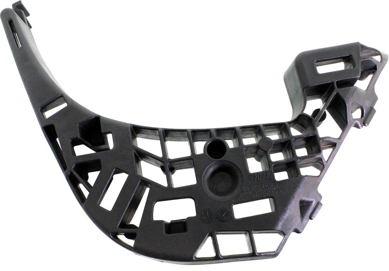 Rear Bumper Step Pad Insert, Plastic for Chevrolet Silverado/GMC Sierra 2500 HD/3500 HD 2007-2014, Left (Driver), Excludes 2007 Classic, Replacement