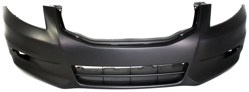 Front Bumper Cover for Honda Accord Sedan, 2011-2012, Primed (Ready to Paint), 6 Cylinder, Replacement
