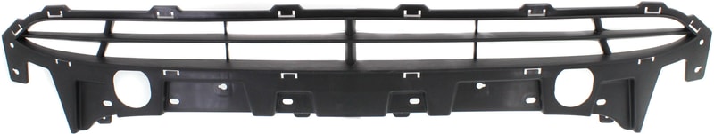 Front Bumper Grille for Hyundai Santa Fe 2010-2012, Textured Gray, Air Intake, Replacement