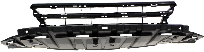 Front Bumper Grille for Honda Civic 2013-2015, Lower Black, Suitable for 1.5L/1.8L Engine, Sedan, Replacement