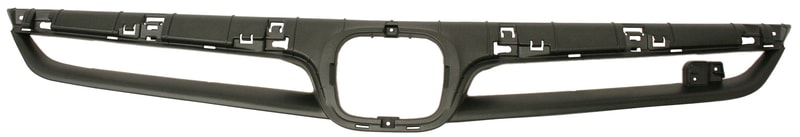 Grille for Honda Civic 2007-2008, 2.0L Engine Sedan: Painted Silver Shell and Insert, Replacement