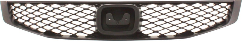 Textured Black Shell and Insert Grille for 2009-2011 Honda Civic Coupe, Replacement