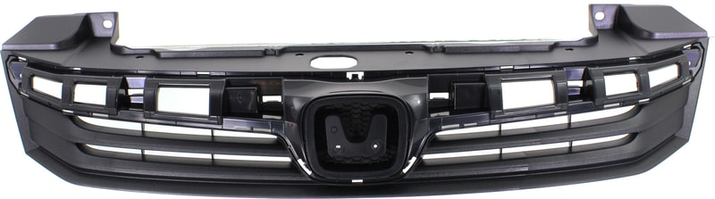 Grille for 2012-2012 Honda Civic Sedan, Paintable Shell and Insert, Excludes Hybrid Model, Replacement