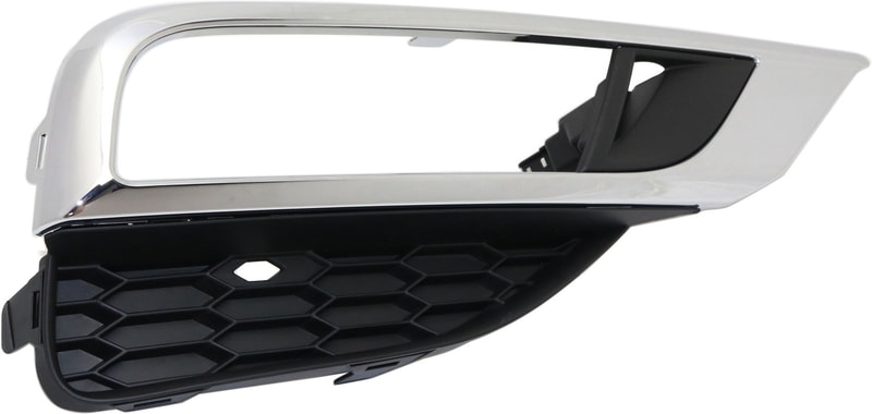 Front Fog Light Molding for Honda CR-V 2015-2016, Right (Passenger), Chrome, Replacement