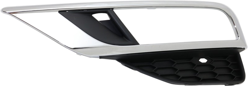 Front Fog Light Molding for 2015-2016 Honda CR-V, Left (Driver), Chrome, Replacement