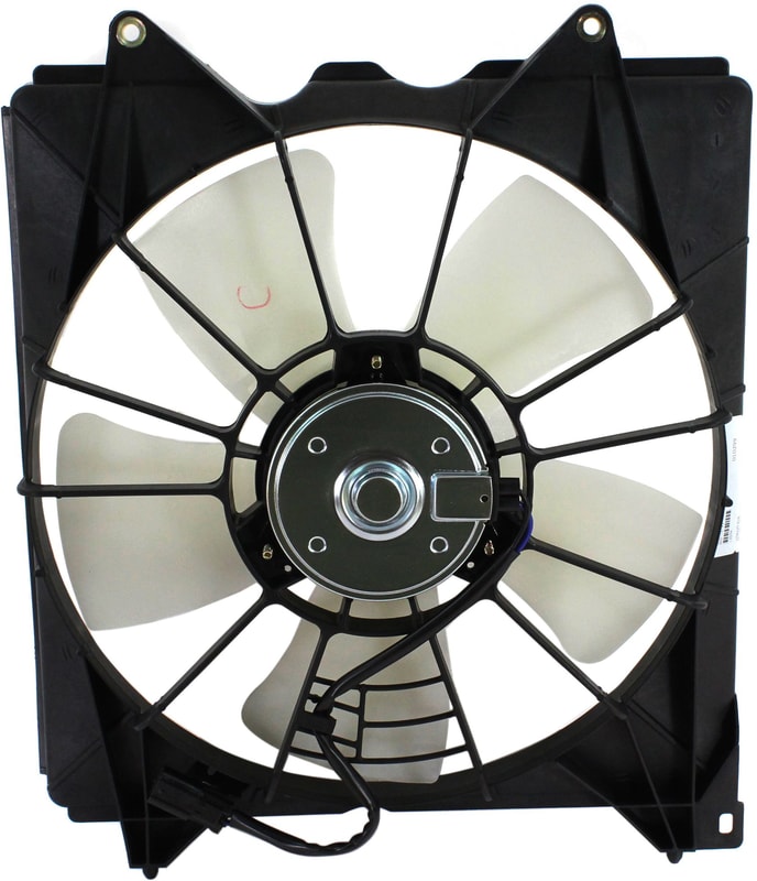 Radiator Fan Assembly for Honda Accord 2008-2012, Left (Driver), 4 Cylinder, Coupe/Sedan, Replacement