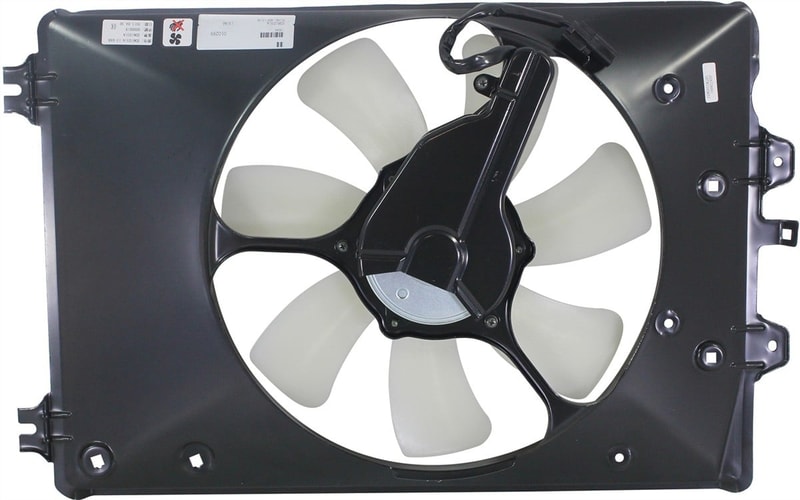 A/C Fan Shroud Assembly for Honda Pilot/Ridgeline, AWD (All Wheel Drive), Compatible with 2009-2014 Models, Replacement