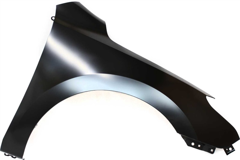 Front Fender for Hyundai Elantra 2009-2012, Right (Passenger), Primed (Ready to Paint), Touring Model, Without Signal Light Hole, Replacement
