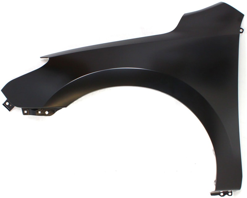 Front Fender for Hyundai Elantra 2009-2012 Left (Driver) Primed (Ready to Paint), Touring Model, Without Signal Light Hole, Replacement