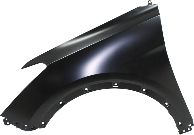 Primed (Ready to Paint) Front Fender for Hyundai Santa Fe Sport/Santa Fe (2013-2018)/Santa Fe XL (2019), Left (Driver), Replacement