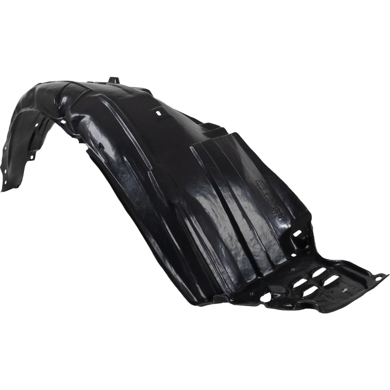 Front Fender Liner with Pad for Honda Civic 2006-2011, Right (Passenger) Side, Sedan, EX/EX-L/GX/LX/Si/Hybrid Models, Replacement