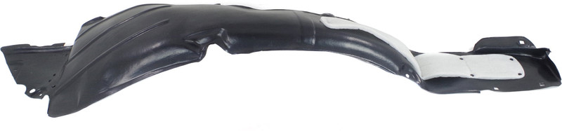 Front Fender Liner for Hyundai Elantra Sedan, 2014-2016, Left (Driver) Side, Korea Built Vehicle, Made of Plastic, Injection Form, Replacement