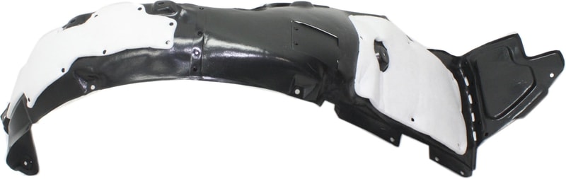 Front Fender Liner for Hyundai Sonata 2014, Right (Passenger) Side, Excluding Hybrid Model, Plastic, Injection Formed, Replacement