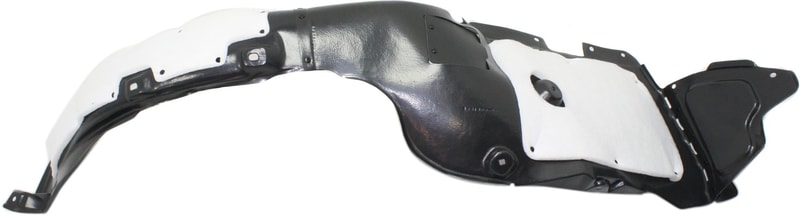 Front Fender Liner for Hyundai Sonata 2014-2014, Left (Driver), Exclude Hybrid Model, Plastic, Injection Form, Replacement
