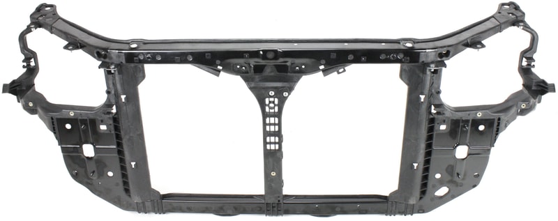 Radiator Support Assembly for Hyundai Sonata 2009-2010, Black, Plastic, Replacement