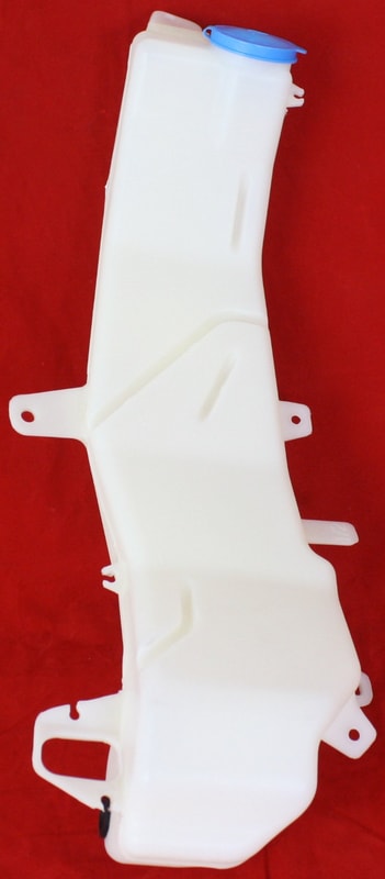 Washer Reservoir Tank and Cap Only for 2009-2014 Vehicles, Ideal Auto Part Replacement
