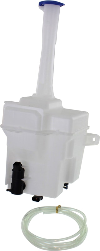 Washer Reservoir Assembly for Hyundai Sonata 2011-2015/Azera 2012-2017, with Pump, Cap and Sensor, Replacement