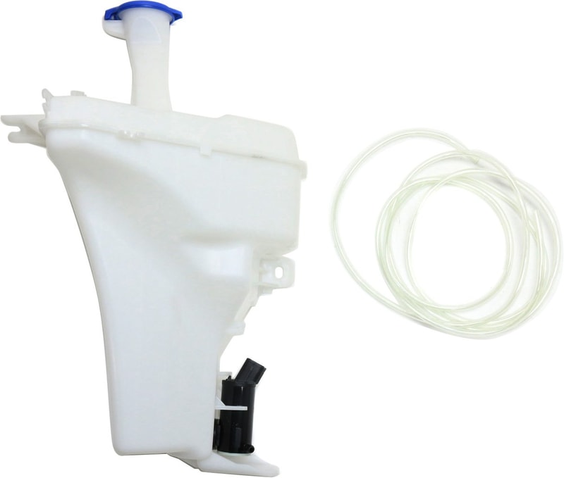 Washer Reservoir for Hyundai Elantra Sedan (USA Built Vehicle), 2014-2016 Model, Includes Assembly, Pump, and Cap, Replacement