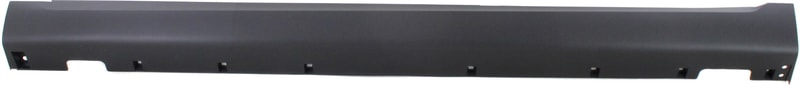 Rocker Panel Molding for 2010-2012 Hyundai Santa Fe, Left (Driver), Textured Black, Replacement
