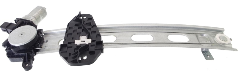 Power Front Window Regulator with Motor for Honda Civic 2006-2011 Coupe, Left (Driver), 6 Pins, Replacement