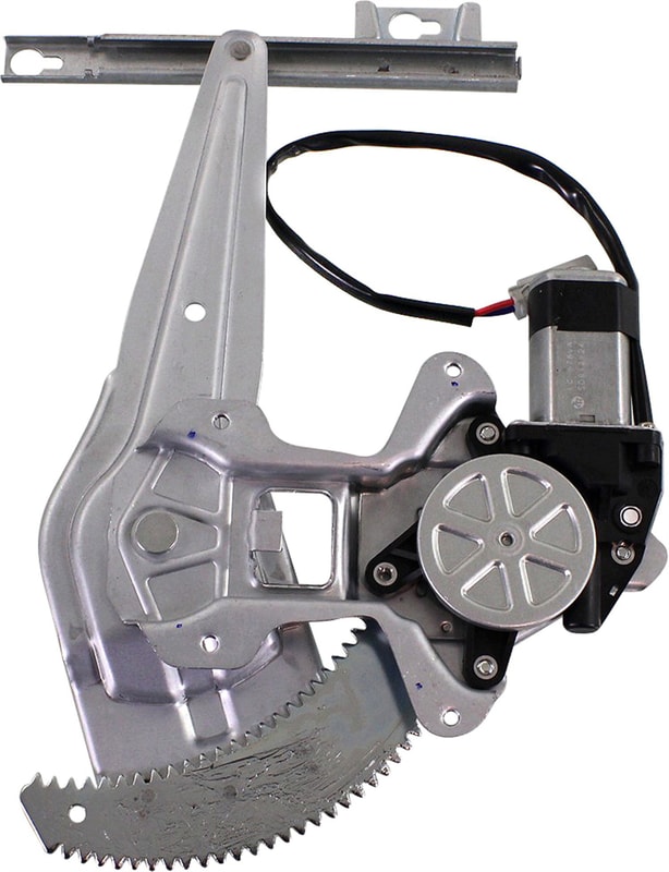 Power Rear Window Regulator with Motor for Honda Civic Sedan, Right (Passenger), 1996-2000, Specifically for 1996 Japan Built Models, Replacement