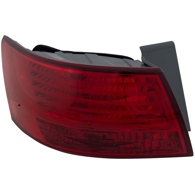 Tail Light Assembly for Hyundai Sonata 2008-2010, Left (Driver) Side, Outer, From 12-17-2007, Replacement