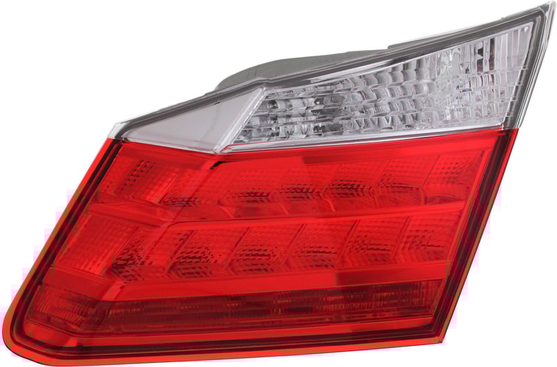 Tail Light Assembly for Honda Accord Sedan, EX-L/Touring Models, Years 2013-2015, Right (Passenger) Inner, Replacement