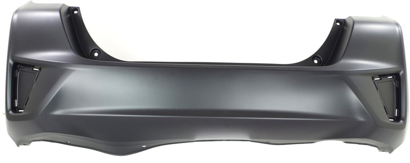 Primed (Ready to Paint) Rear Bumper Cover for 2015-2017 Mexico-Built Vehicles, Replacement