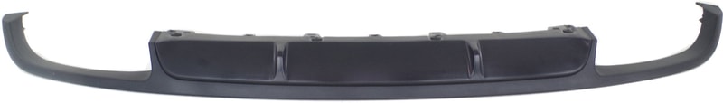 Rear Lower Valance for Hyundai Sonata 2015-2017, Lower Bumper Cover, Textured, for 2.0L Engine, with Dual Exhaust Holes (Excluding Hybrid Model), Replacement