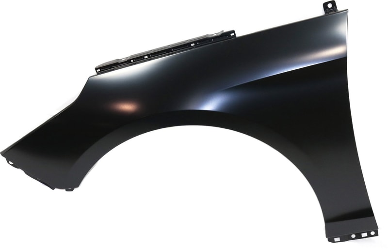 Front Fender for Hyundai Sonata 2015-2017, Left (Driver), Primed (Ready to Paint), Excluding Hybrid Model, Steel, Replacement (CAPA Certified)