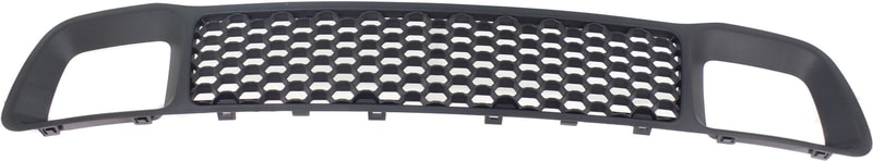 Front Bumper Grille for Jeep Grand Cherokee 2014-2016, Lower, Black, Without Adaptive Cruise Control / Tow Hook Holes, for Laredo/Limited/Overland/Summit Models, Replacement
