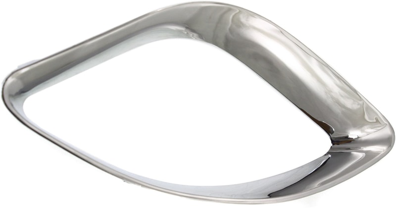 Front Bumper Grille Molding for Jeep Grand Cherokee 2012-2016, Left (Driver), Chrome, SRT/SRT8 Models, Replacement