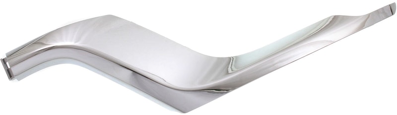 Front Bumper Molding for 2014-2016 Jeep Grand Cherokee, Left (Driver) Outer Applique, Chrome, Suitable for Laredo, Limited, Overland Models, Replacement