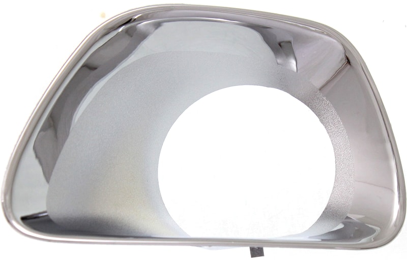 Front Fog Light Molding for 2011-2013 Jeep Grand Cherokee, Right (Passenger) Side, Chrome, Excludes SRT/SRT-8 Models, Replacement