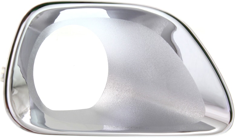 Front Fog Light Molding Chrome for 2011-2013 Jeep Grand Cherokee, Left (Driver) Side, Excludes SRT/SRT-8 Models, Replacement