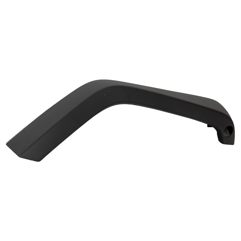 Front Fender Flare for Jeep Wrangler JK, Right (Passenger) Side, Textured Black, Compatible with 2007-2018 Models, Replacement
