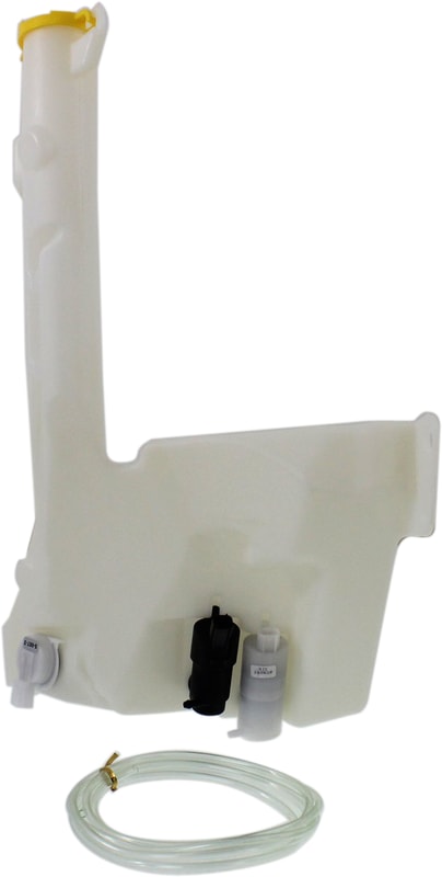 Washer Reservoir Assembly for 2002-2004 Jeep Grand Cherokee, with Dual Pump, Cap, and Sensor Hole, Replacement