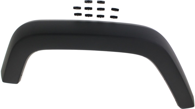 Rear Fender Flare for Jeep Wrangler JK 2007-2018, Right (Passenger), Textured Black, Replacement