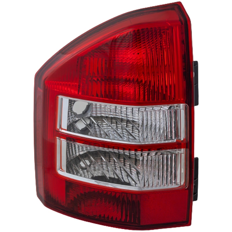 Tail Light for Jeep Compass 2007-2010, Left (Driver) Side, Lens and Housing, Replacement