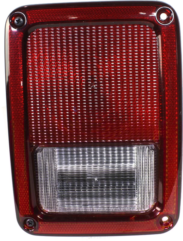 Tail Light Assembly for Jeep Wrangler JK, 2007-2018 Models, Left (Driver) Side, Replacement