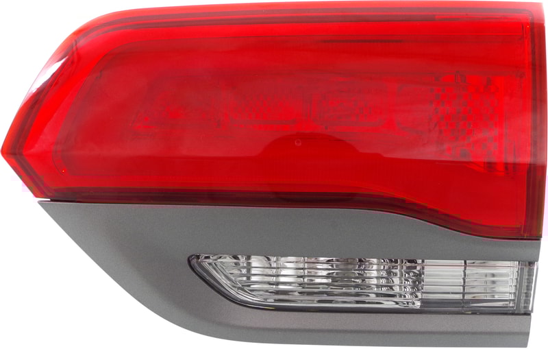 Tail Light Assembly for Jeep Grand Cherokee WK 2014-2022, Right (Passenger) Inner, Laredo/Limited/Overland/Summit Models, with Gray Trim, Replacement