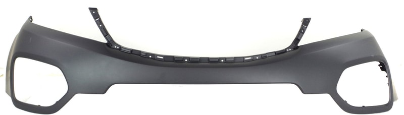 Front Bumper Cover for Kia Sorento 2011-2013, Upper Section, Primed (Ready to Paint), without Sport Package, Replacement (CAPA Certified)