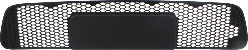 Front Bumper Grille for SOUL 2010-2011, Type 2, Textured Gray, Plastic, Replacement