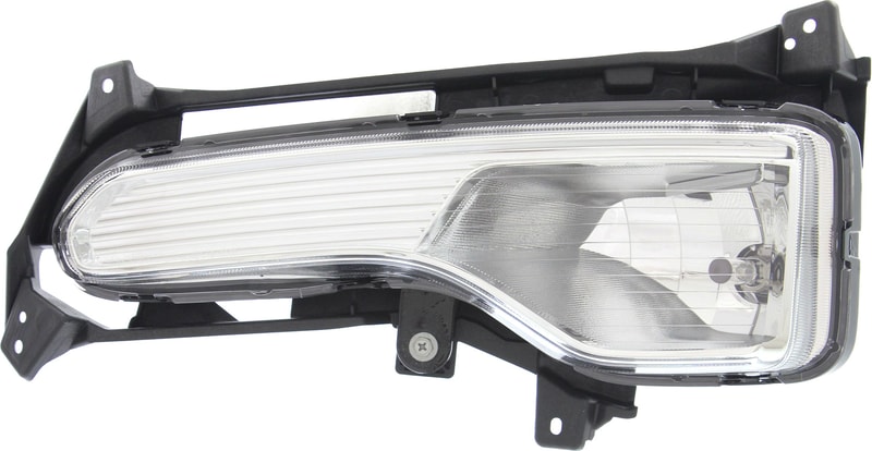 Front Fog Light Assembly for Kia Sorento 2011-2013, Left (Driver), with Sport Package, Replacement